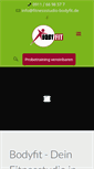 Mobile Screenshot of fitnessstudio-bodyfit.de